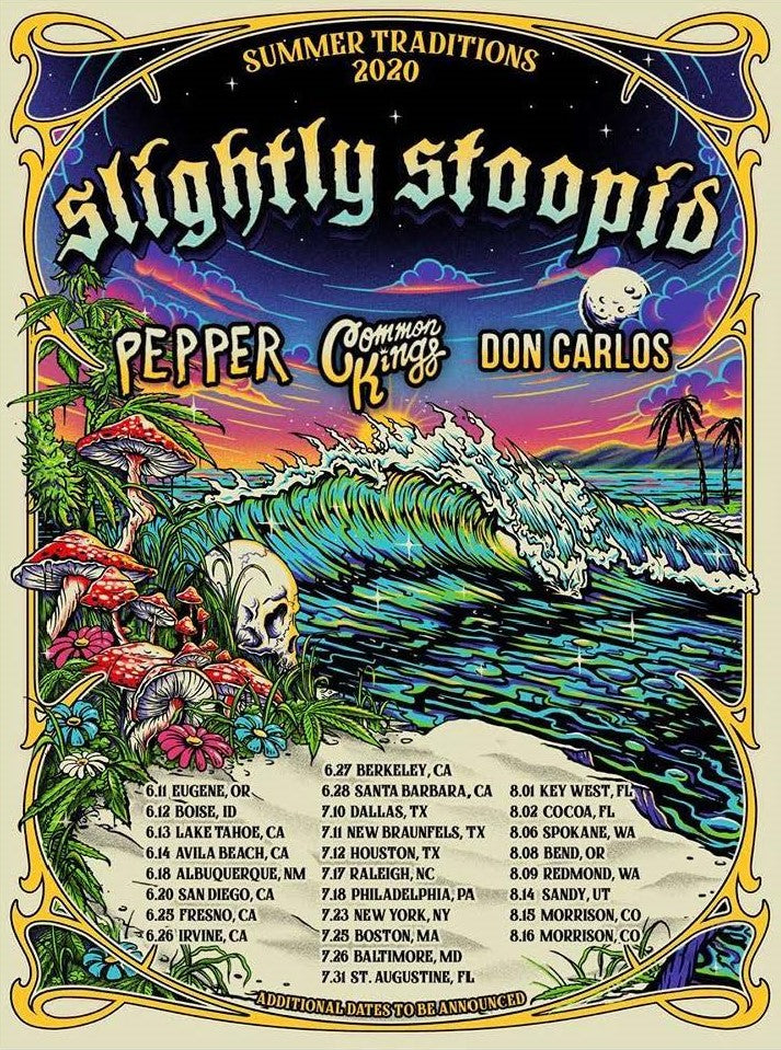 Slightly Stoopid's 2020 Summer Traditions Tour Announced