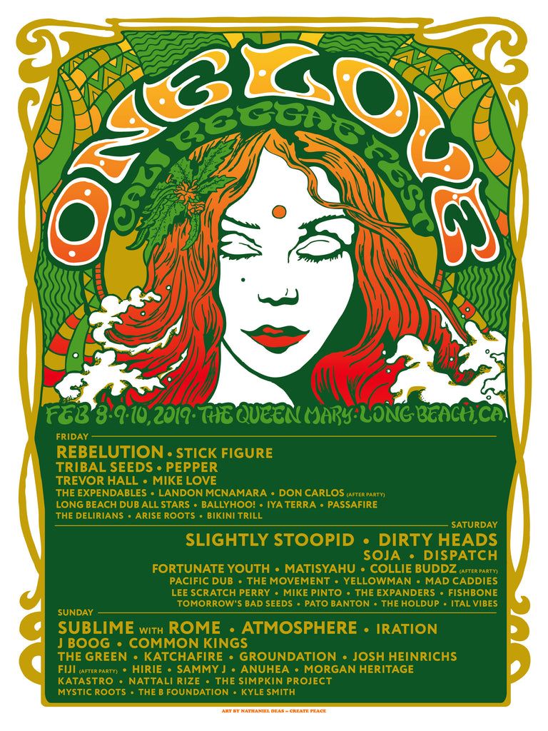 One Love 2019 - Lineup Announced!