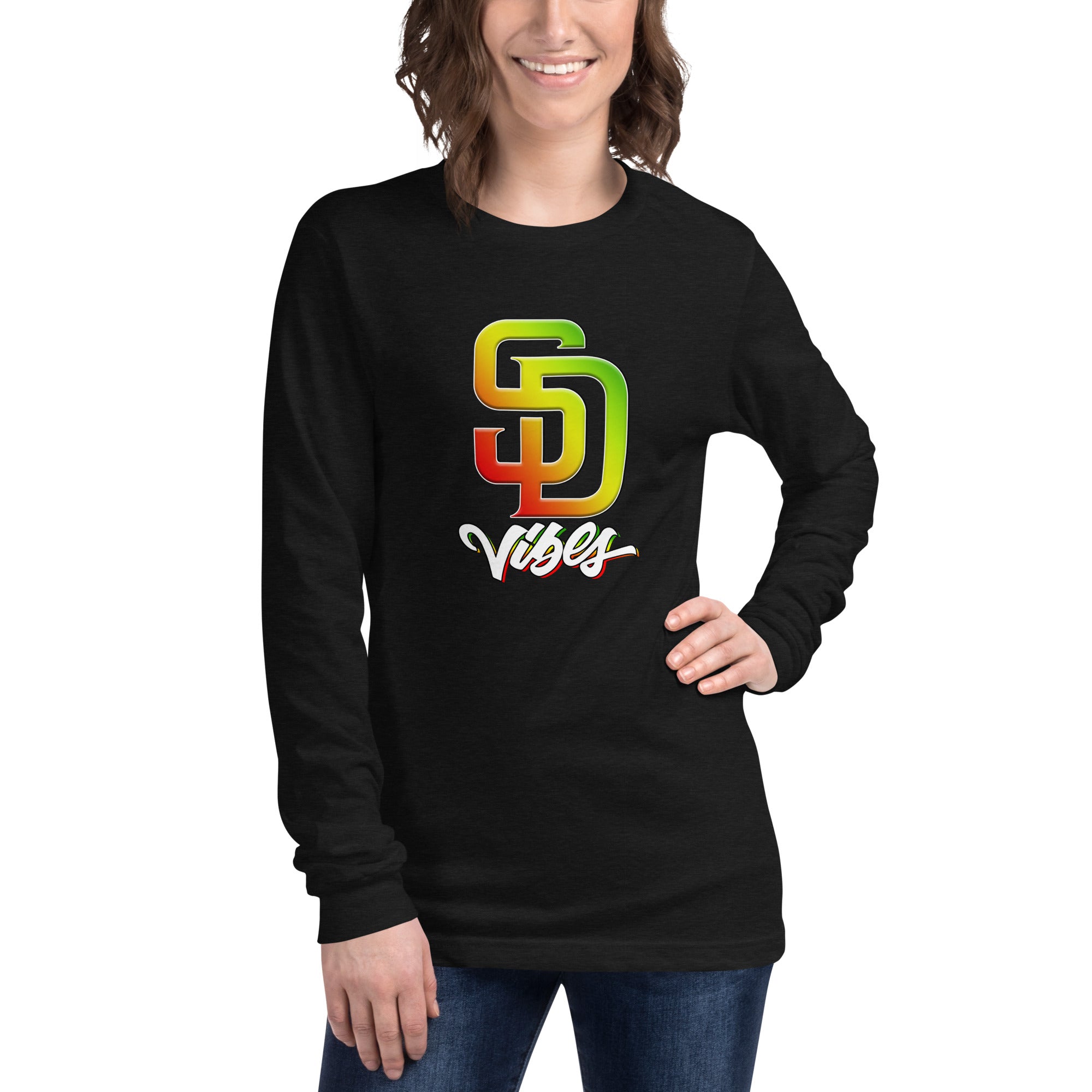 SD Vibes Long Sleeve Tee (3 colors) - Sun Drenched Vibes